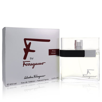 F Eau De Toilette Spray By Salvatore Ferragamo 3.4 oz Eau De Toilette Spray Eau De Toilette Spray for men product image