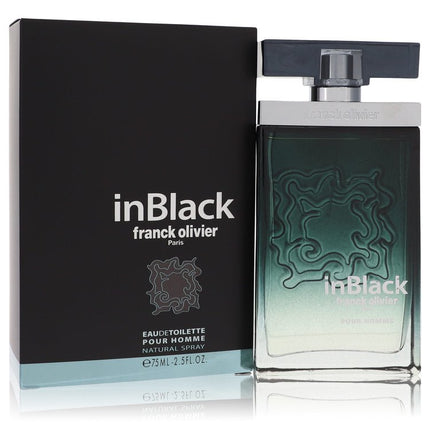 Franck Olivier In Black Eau De Toilette Spray By Franck Olivier 2.5 oz Eau De Toilette Spray Eau De Toilette Spray for men product image