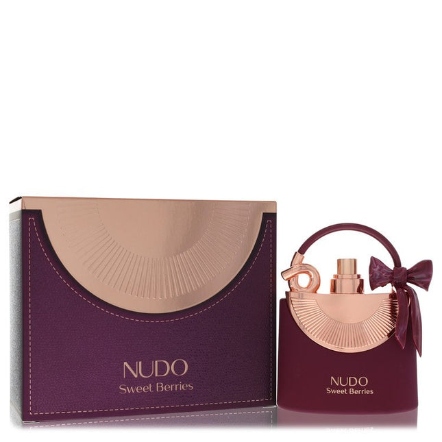Fragrance World Nudo Sweet Berries Eau De Parfum Spray (Unisex) By Fragrance World 3.4 oz Eau De Parfum Spray Eau De Parfum Spray (Unisex) unisex fragrance product image