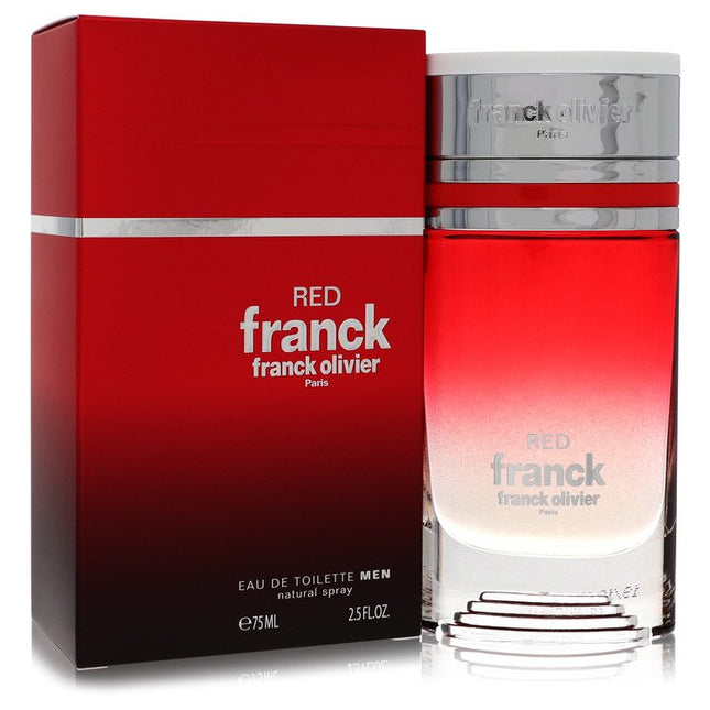 Franck Olivier Red Franck Eau De Toilette Spray By Franck Olivier 2.5 oz Eau De Toilette Spray Eau De Toilette Spray for men product image