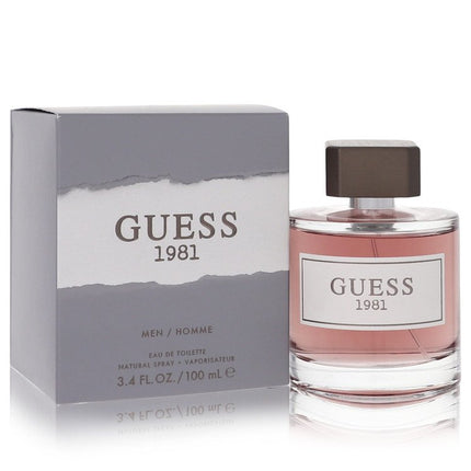 Guess 1981 Eau De Toilette Spray By Guess 3.4 oz Eau De Toilette Spray Eau De Toilette Spray for men product image