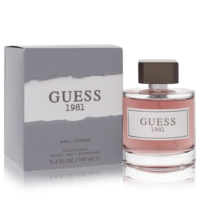 Guess 1981 Eau De Toilette Spray By Guess 3.4 oz Eau De Toilette Spray Eau De Toilette Spray for men product image