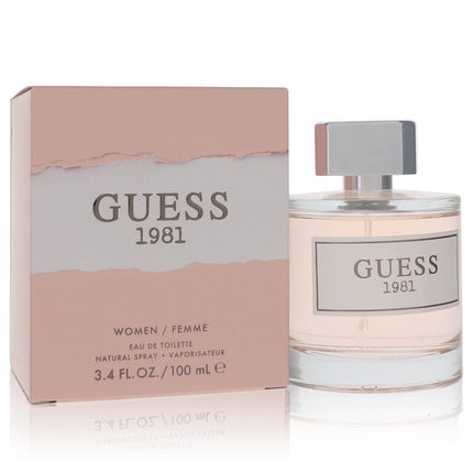 Guess 1981 Eau De Toilette Spray By Guess 3.4 oz Eau De Toilette Spray Eau De Toilette Spray for women product image
