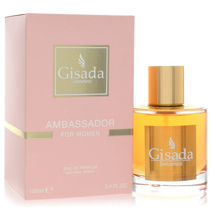 Gisada Ambassador Eau De Parfum Spray By Gisada 3.4 oz Eau De Parfum Spray Eau De Parfum Spray for women product image