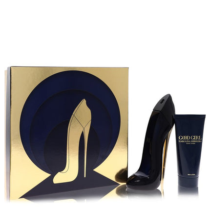 Good Girl Gift Set By Carolina Herrera 2.7 oz Eau De Parfum Spray + 3.4 oz Body Lotion Gift Set - 2.7 Oz Eau De Parfum Spray + 3.4 Oz Body Lotion for women product image