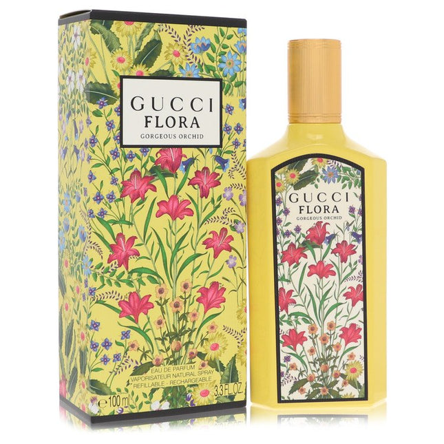 Flora Gorgeous Orchid Eau De Parfum Spray Refillable By Gucci 3.3 oz Eau De Parfum Spray Refillable Eau De Parfum Spray Refillable for women product image
