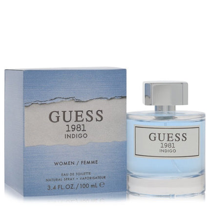 Guess 1981 Indigo Eau De Toilette Spray By Guess 3.4 oz Eau De Toilette Spray Eau De Toilette Spray for women product image