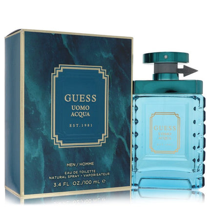 Guess Uomo Acqua Eau De Toilette Spray By Guess 3.4 oz Eau De Toilette Spray Eau De Toilette Spray for men product image