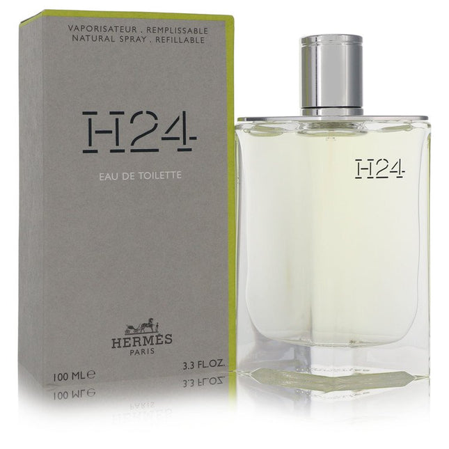 H24 Eau De Toilette Refillable Spray By Hermes 3.3 oz Eau De Toilette Refillable Spray Eau De Toilette Refillable Spray for men product image