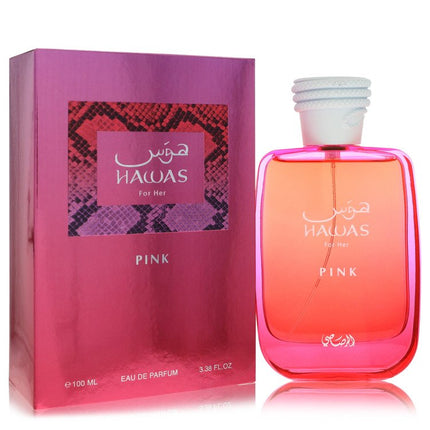 Hawas Pink Eau De Parfum Spray By Rasasi 3.38 oz Eau De Parfum Spray Eau De Parfum Spray for women product image
