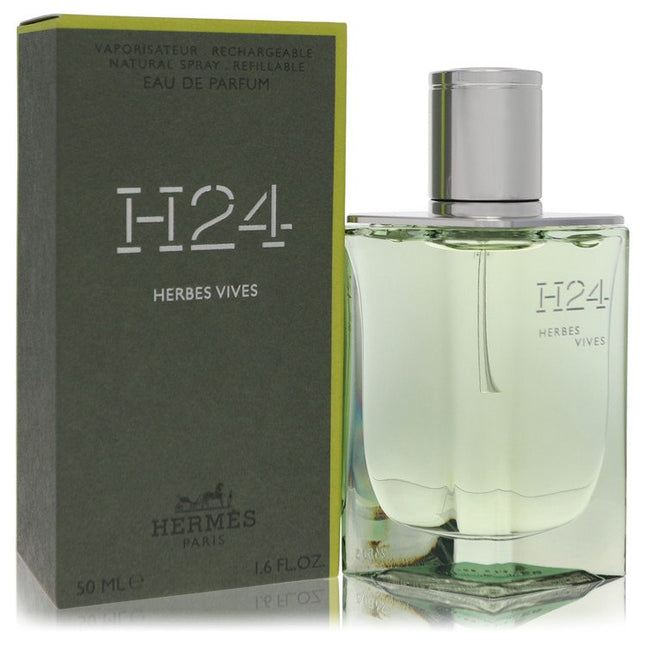 Hermes H24 Herbes Vives Eau De Parfum Refillable Spray By Hermes 1.7 oz Eau De Parfum Refillable Spray Eau De Parfum Refillable Spray for men product image