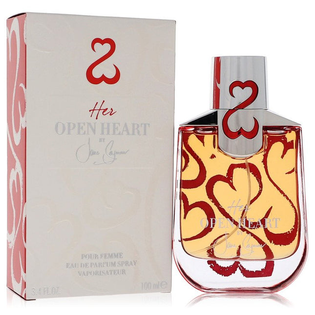 Her Open Heart Eau De Parfum Spray With Free Jewelry Roll By Jane Seymour 3.4 oz Eau De Parfum Spray with Free Jewelry Roll Eau De Parfum Spray With Free Jewelry Roll for women...