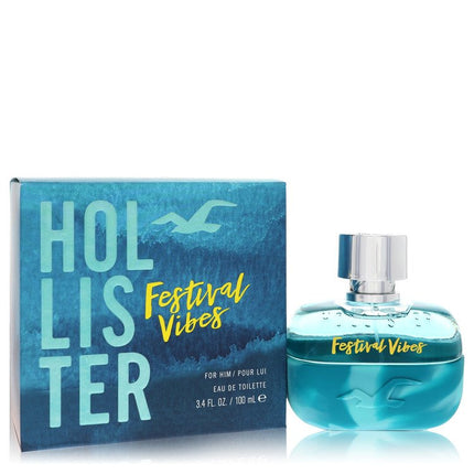 Hollister Festival Vibes Eau De Toilette Spray By Hollister 3.4 oz Eau De Toilette Spray Eau De Toilette Spray for men product image