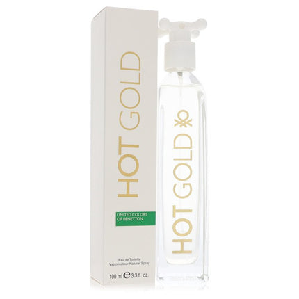 Hot Gold Eau De Toilette Spray By Benetton 3.3 oz Eau De Toilette Spray Eau De Toilette Spray for women product image
