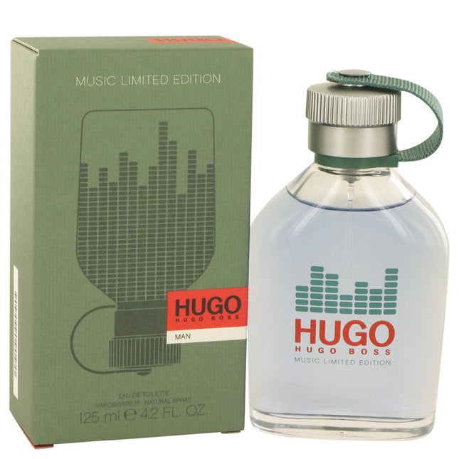 Hugo Eau De Toilette Spray (Limited Edition Music Bottle) By Hugo Boss 4.2 oz Eau De Toilette Spray Eau De Toilette Spray (Limited Edition Music Bottle) for men product image