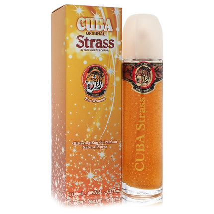 Cuba Strass Tiger Eau De Parfum Spray By Fragluxe 3.4 oz Eau De Parfum Spray Eau De Parfum Spray for women product image