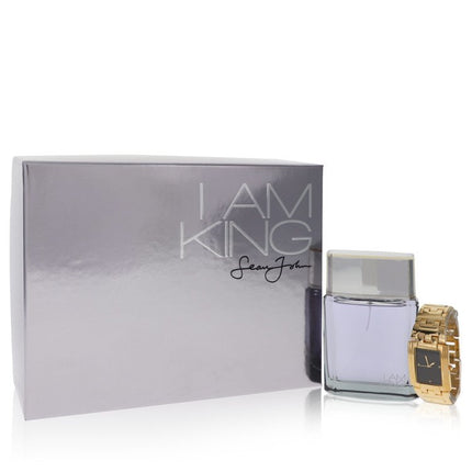 I Am King Gift Set By Sean John 3.4 oz Eau De Toilette Spray + Watch Gift Set - 3.4 Oz Eau De Toilette Spray + Watch for men product image