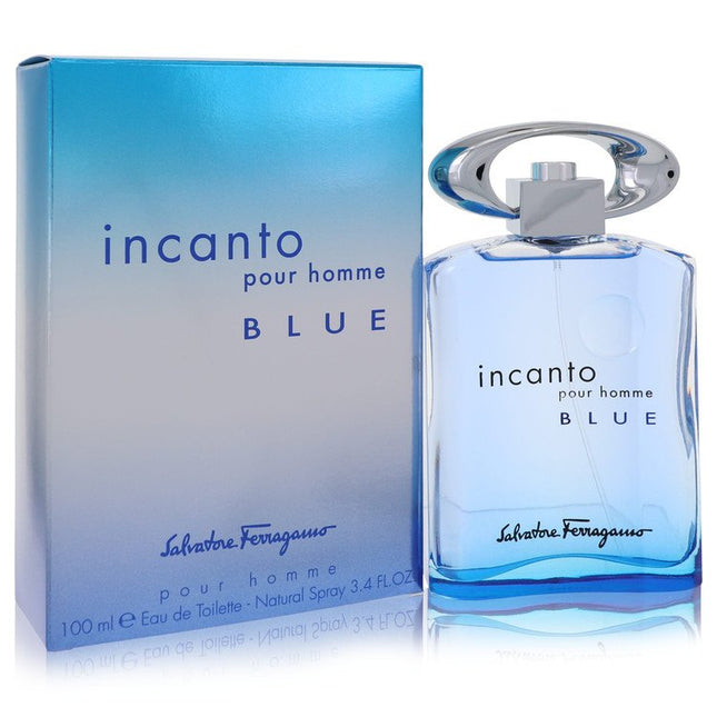 Incanto Blue Eau De Toilette Spray By Salvatore Ferragamo 3.4 oz Eau De Toilette Spray Eau De Toilette Spray for men product image
