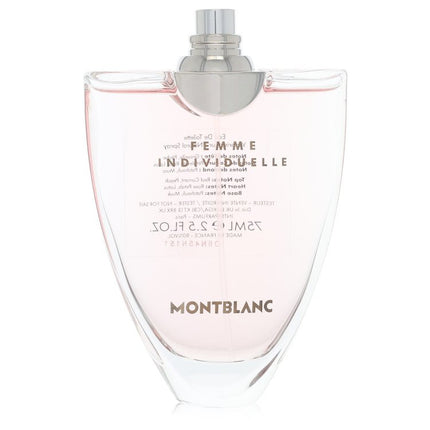 Individuelle Eau De Toilette Spray (Tester) By Mont Blanc 2.5 oz Eau De Toilette Spray Eau De Toilette Spray (Tester) for women product image