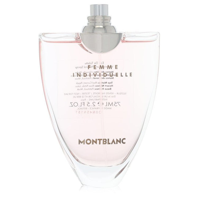 Individuelle Eau De Toilette Spray (Tester) By Mont Blanc 2.5 oz Eau De Toilette Spray Eau De Toilette Spray (Tester) for women product image