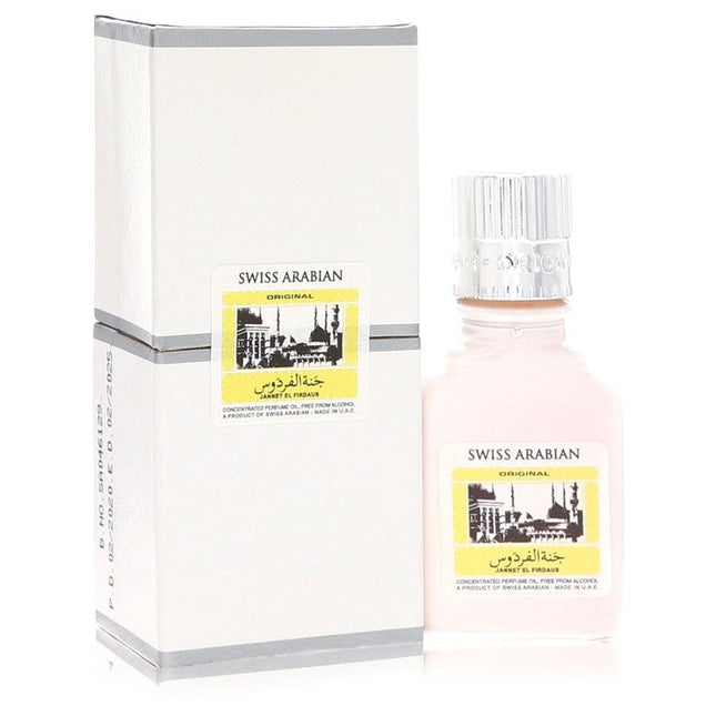 Jannet El Firdaus Concentrated Perfume Oil Free From Alcohol (Unisex White Attar) By Swiss Arabian 0.3 oz Concentrated Perfume Oil Free From Alcohol Concentrated Perfume Oil...