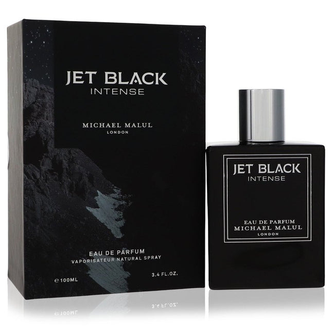 Jet Black Intense Eau De Parfum Spray By Michael Malul 3.4 oz Eau De Parfum Spray Eau De Parfum Spray for men product image