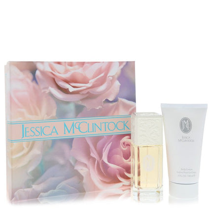 Jessica Mc Clintock Gift Set By Jessica Mcclintock 3.4 oz Eau De Parfum Spray + 5 oz Body Lotion Gift Set - 3.4 Oz Eau De Parfum Spray + 5 Oz Body Lotion for women product image