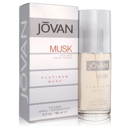 Jovan Platinum Musk Cologne Spray By Jovan 3 oz Cologne Spray Cologne Spray for men product image