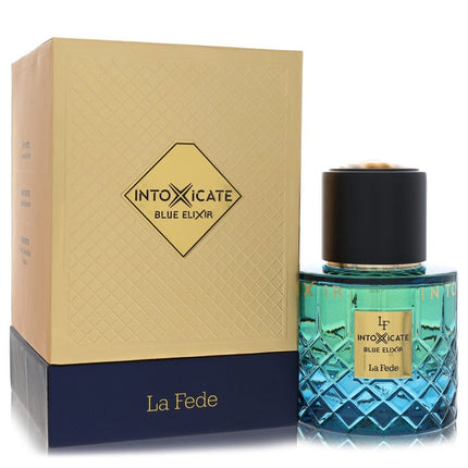 Khadlaj La Fede Intoxicate Blue Elixir Eau De Parfum Spray By Khadlaj 3.4 oz Eau De Parfum Spray Eau De Parfum Spray for men product image