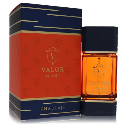 Khadlaj Valor Enigma Eau De Parfum Spray By Khadlaj 3.4 oz Eau De Parfum Spray Eau De Parfum Spray for men product image