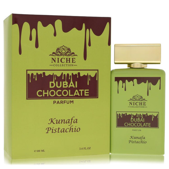 Khalis Niche Dubai Chocolate Kunafa Pistachio Parfum Spray By Khalis 3.4 oz Parfum Spray Parfum Spray for men product image
