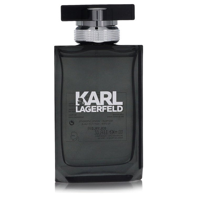 Karl Lagerfeld Eau De Toilette Spray (Tester) By Karl Lagerfeld 3.4 oz Eau De Toilette Spray Eau De Toilette Spray (Tester) for men product image