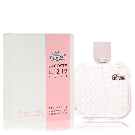 Lacoste Eau De Lacoste L.12.12 Rose Eau Fraiche Eau De Toilette Spray By Lacoste 3.3 oz Eau De Toilette Spray Eau De Toilette Spray for women product image