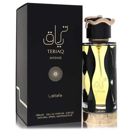 Lattafa Teriaq Intense Eau De Parfum Spray (Unisex) By Lattafa 3.4 oz Eau De Parfum Spray Eau De Parfum Spray (Unisex) unisex fragrance product image