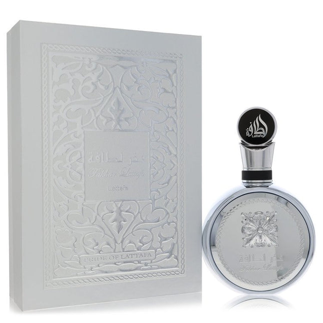 Lattafa Fakhar Platin Eau De Parfum Spray (Unisex) By Lattafa 3.4 oz Eau De Parfum Spray Eau De Parfum Spray (Unisex) unisex fragrance product image