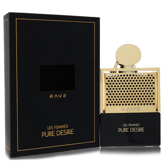 Lattafa Rave Pure Desire Gold Eau De Parfum Spray By Lattafa 3.4 oz Eau De Parfum Spray Eau De Parfum Spray for women product image