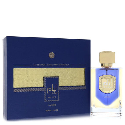 Lattafa Liam Blue Shine Eau De Parfum Spray (Unisex) By Lattafa 3.4 oz Eau De Parfum Spray Eau De Parfum Spray (Unisex) unisex fragrance product image