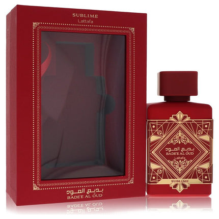 Lattafa Badee Al Oud Sublime Eau De Parfum Spray By Lattafa 3.4 oz Eau De Parfum Spray Eau De Parfum Spray for men product image