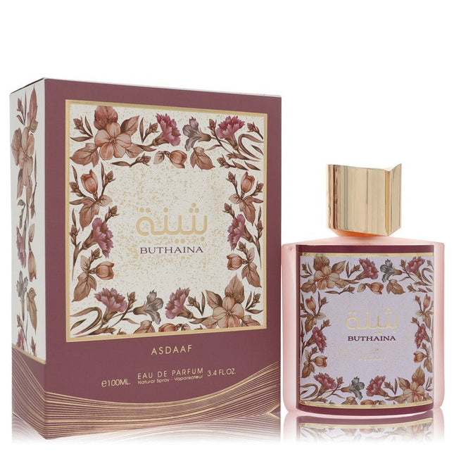Lattafa Asdaaf Buthaina Eau De Parfum Spray (Unisex) By Lattafa 3.4 oz Eau De Parfum Spray Eau De Parfum Spray (Unisex) unisex fragrance product image