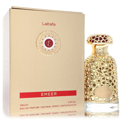 Lattafa Emeer Eau De Parfum Spray (Unisex) By Lattafa 3.4 oz Eau De Parfum Spray Eau De Parfum Spray (Unisex) unisex fragrance product image