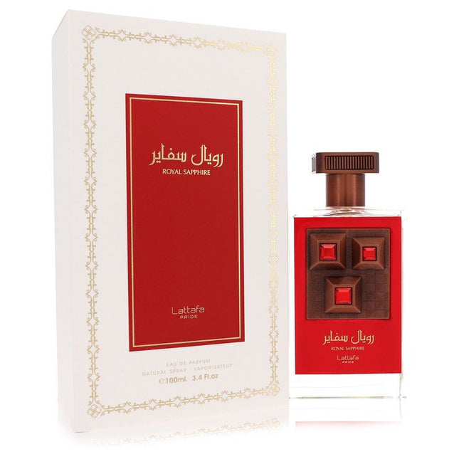 Lattafa Pride Royal Sapphire Eau De Parfum Spray (Unisex) By Lattafa 3.4 oz Eau De Parfum Spray Eau De Parfum Spray (Unisex) unisex fragrance product image