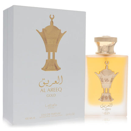 Lattafa Al Areeq Gold Eau De Parfum Spray (Unisex) By Lattafa 3.4 oz Eau De Parfum Spray Eau De Parfum Spray (Unisex) unisex fragrance product image