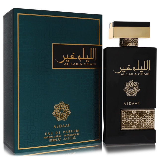 Lattafa Asdaaf Al Laila Ghair Eau De Parfum Spray (Unisex) By Lattafa 3.4 oz Eau De Parfum Spray Eau De Parfum Spray (Unisex) unisex fragrance product image