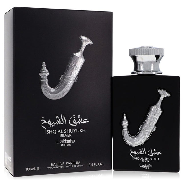 Lattafa Pride Ishq Al Shuyukh Silver Eau De Parfum Spray (Unisex) By Lattafa 3.4 oz Eau De Parfum Spray Eau De Parfum Spray (Unisex) unisex fragrance product image