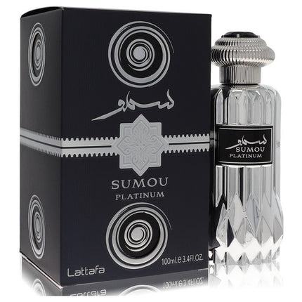 Lattafa Sumou Platinum Eau De Parfum Spray (Unisex) By Lattafa 3.4 oz Eau De Parfum Spray Eau De Parfum Spray (Unisex) unisex fragrance product image
