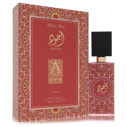 Lattafa Ajwad Pink To Pink Eau De Parfum Spray (Unisex) By Lattafa 2 oz Eau De Parfum Spray Eau De Parfum Spray (Unisex) unisex fragrance product image