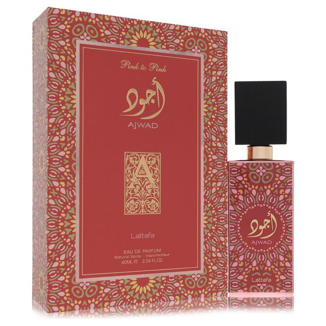 Lattafa Ajwad Pink To Pink Eau De Parfum Spray (Unisex) By Lattafa 2 oz Eau De Parfum Spray Eau De Parfum Spray (Unisex) unisex fragrance product image