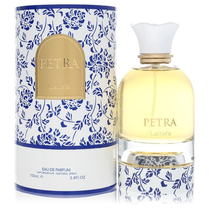 Lattafa Petra Eau De Parfum Spray (Unisex) By Lattafa 3.4 oz Eau De Parfum Spray Eau De Parfum Spray (Unisex) unisex fragrance product image