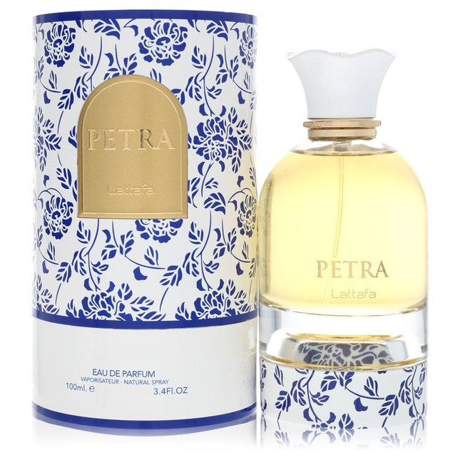 Lattafa Petra Eau De Parfum Spray (Unisex) By Lattafa 3.4 oz Eau De Parfum Spray Eau De Parfum Spray (Unisex) unisex fragrance product image