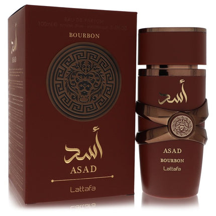 Lattafa Asad Bourbon Eau De Parfum Spray By Lattafa 3.4 oz Eau De Parfum Spray Eau De Parfum Spray for men product image